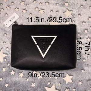 GUESS Black Portini Travel Bag